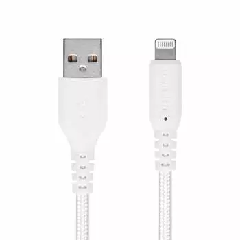 Owltech Super Tough Lightning Cable MFi Certified Rapid Charging 2.4A Data Transfer 480Mbps Flexibility Over 100,000 Times iPhone/iPad/AirPods Compati