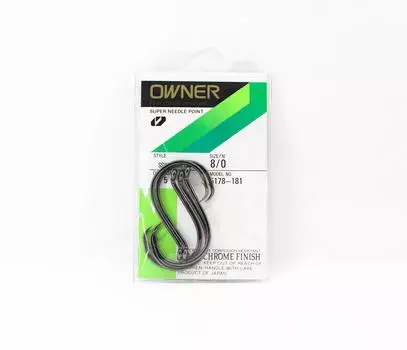 Owner 5178 Круглый крючок SSW, размер 8/0 (0144)