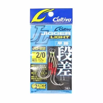OWNER Assist Hook JD-22 Jigger Light Step Early Hanging 2/0 No. 11767