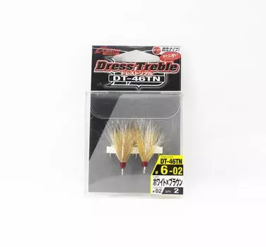 Owner DT-46 TN Платье тройным крючком, размер 6 Белый Коричневый (8161)