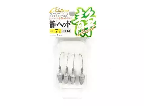 Головка для джиг-приманки Owner JH-61 Bullet Head 7 грамм Размер 2/0 (6192)