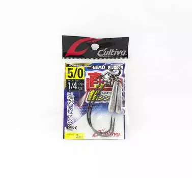 Распродажа Owner JR-10L Jika Rig Sinker Worm Hook 1/4 унции Размер 5/0 (5664)