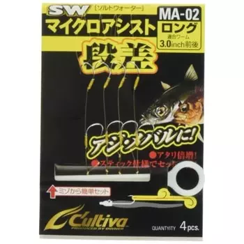OWNER MA-02 Micro Assist Hook Step 11784 Короткий рыболовный крючок