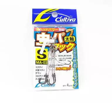 Owner MA-03 Мощный крючок Mushi Head Tenya Assist, размер S (0812)
