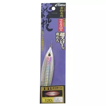 OWNER Metal Jig Lure GJUS100 Shooting Jig Ultra Slow 120g Silver #13