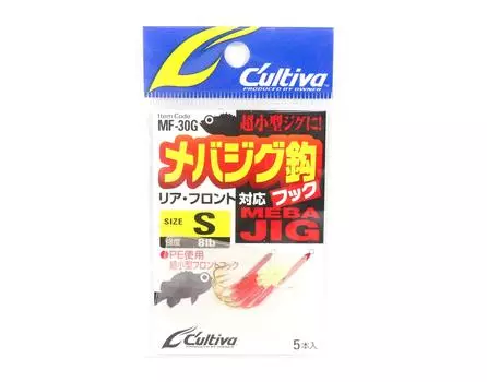 Owner MF-30G Короткая вспомогательная петля с одним крючком, размер S 6 (9525)