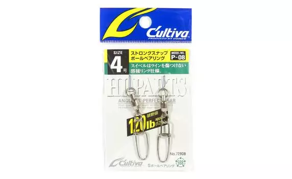 Owner P-08 Вертлюг на шарикоподшипнике с защелкой, размер 4 (8850)