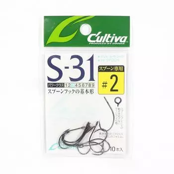 Owner S-31 Одинарный крючок для ложки размера 2 (9435)