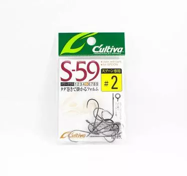 Owner S-59 Одинарный крючок для ложки размера 2 (9178)