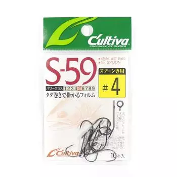 Owner S-59 Одинарный крючок для ложки размером 4 (9154)