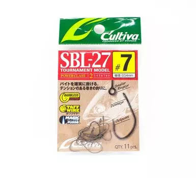 Owner SBL-27 Одинарный крючок для ложки без бородки, размер 7 (7590)