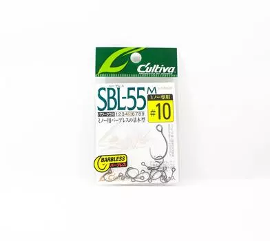 Owner SBL-55M Одинарный крючок для приманки без бородки, размер 10 (8709)
