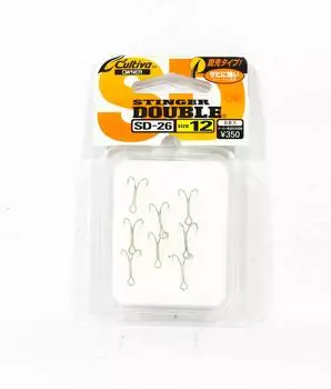 Owner SD-26 Стингер с двойным крючком, размер 12 (6031)