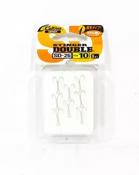 Owner SD-26 Стингер с двойным крючком, размер 10 (6024)