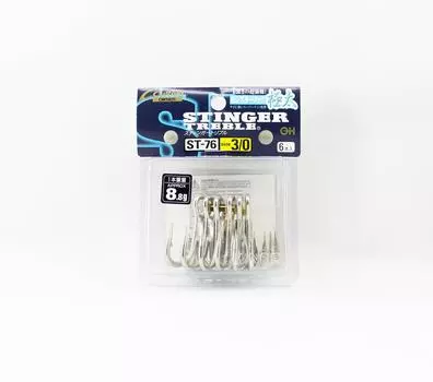 Тройной крючок Owner ST-76 TN 4X Heavy Duty, размер 3/0 (9482)