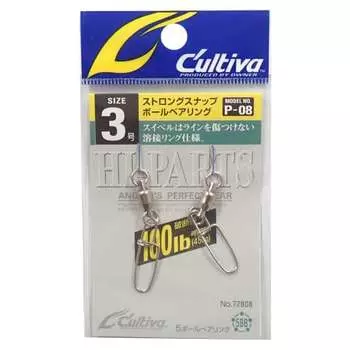 OWNER Swivel P-08 Strong Snap Ball Bearing No. 3 100lb 72808