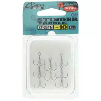 OWNER Triple Hook ST-36TN Stinger Triple No. 10 13995 Silver