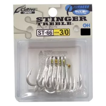 OWNER Triple Hook ST-66 Stinger Triple Hook 3/0 11519