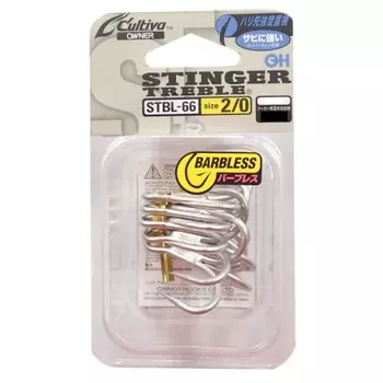OWNER Triple Hook STBL-66 Stinger Triple Hook 2/0 No. 11545
