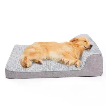 OWNPETS Собака Pet Зимний моющийся Pet Звук Включает Подушку Большой Средний Взрослый Холодный Высокий Pet Дно Кровать, Кровать, Теплый, Покрывало, Подушка, Диван, Собаки, Пушистый, серый