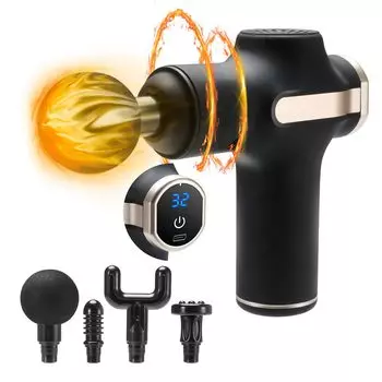 Ownsun Fascia Release Gun 32 уровня прочного удобного пистолета MINI Fascia Gun с автоматическим режимом AI Fascia Release Самый быстрый инструмент для обновления всего тела 3300 Rapid