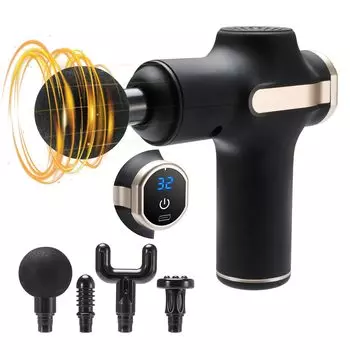 Ownsun Fascia Release Gun Handy Gun MINI Fascia Gun с автоматическим режимом AI Fascia Release Самый быстрый 3300 32 уровня мощной вибрации для всего тела