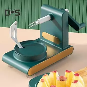 Овощечистка для фруктов, эффективная ручная овощечистка из нержавеющей стали с острым лезвием, инструмент для очистки фруктов для домашней кухни светло-зеленый