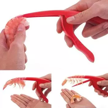 Овощечистка для креветок, устройство для очистки креветок, устройство для очистки, креативные кухонные инструменты, кухонные гаджеты, нож для чистки рыбы, кухонные весы 1pcs