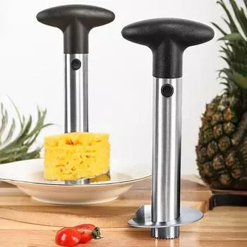 Овощечистка для очистки ананасов из нержавеющей стали, слайсер и резак, легкий инструмент для приготовления фруктов для дома, универсальный кухонный гаджет A