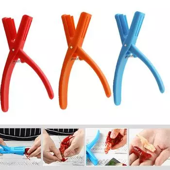 Овощечистка для раков, очиститель для раков, инструмент для очистки раков для очистки хвостов вареных креветок, универсальное устройство для очистки раков One Size