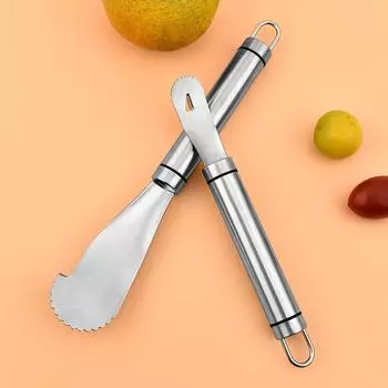 Овощечистка из нержавеющей стали для апельсинов/грейпфрутов, высокоэффективный инструмент для очистки фруктов, кухонные принадлежности