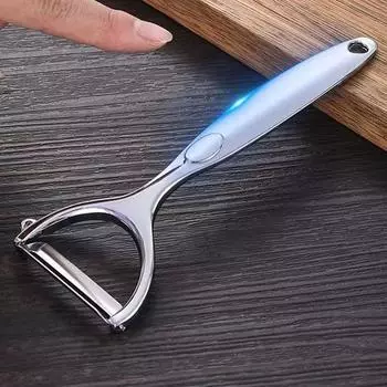 Овощечистка из нержавеющей стали для домашнего использования, фруктов, картофеля HJF12171 5.5cm*15cm