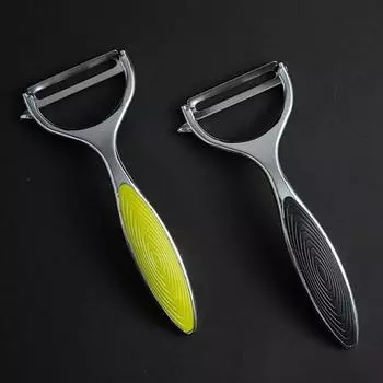 Овощечистка из нержавеющей стали Картофельная ломтерезка Морковь Овощечистка Многофункциональные инструменты для фруктов и овощей Кухонные принадлежности Гаджет