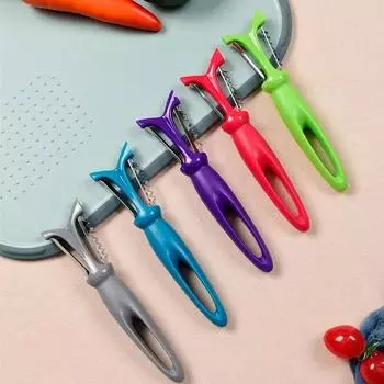 Овощечистка из нержавеющей стали с пластиковой ручкой, терка для моркови, огурцов, 3 в 1, многофункциональная терка для яблок, картофеля, цедры, кухонные инструменты для овощей