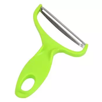 Овощечистка Нож для дыни Фрукты Капуста Строгальный станок Резак Кухонный инструмент Шинковка Терка Овощечистка Слайсер Овощечистка 1 шт Green