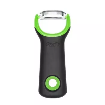 Овощечистка OXO Peeler для спаржи Mini из нержавеющей стали зелёный