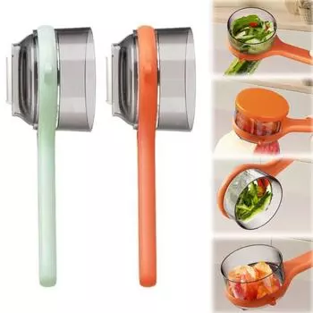 Овощечистка с ящиком для хранения Многофункциональная кухонная овощечистка Удобная ручка Фрукточистка с контейнером Подвесная овощечистка для хранения светло-зеленый