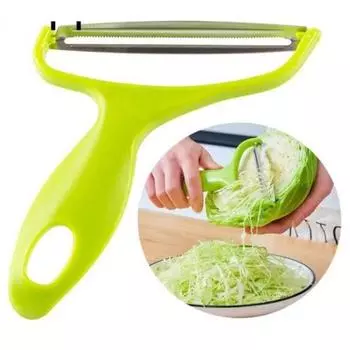 Овощечистка, терки для капусты, кухонные принадлежности, овощечистка с широким горлом, терки для овощей, фруктов, капусты, салатная картофелерезка, картофелечистка, кухня синий