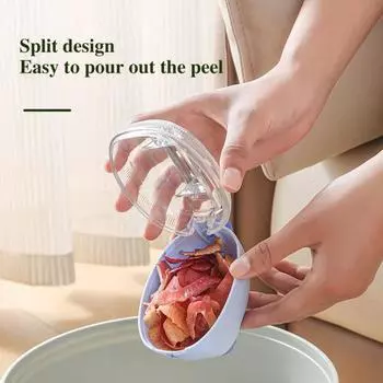 Овощечистка Yousheng из нержавеющей стали с контейнером, многофункциональная овощерезка для фруктов и овощей, острые лезвия, кухонный инструмент для дома абрикосовый
