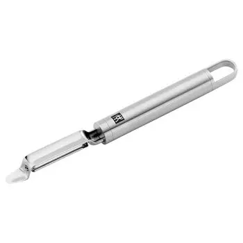 Овощечистка ZWILLING Pro Peeler Vertical из нержавеющей стали Вертикальный тип Овощечистка ZWILLING Pro Японский ZWILLING Type [Авторизованный продукт] серебряный