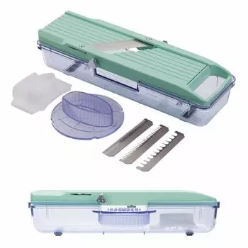 Овощерезка Benriner Deluxe Set Light Green Multi-Purpose 11-DX-G светло-зеленый