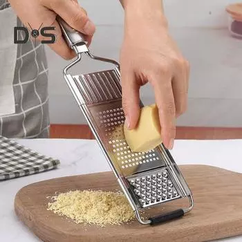 Овощерезка из нержавеющей стали, овощерезка, съемное лезвие, кухонная овощерезка, овощерезка для салатов, сыра, фруктов A
