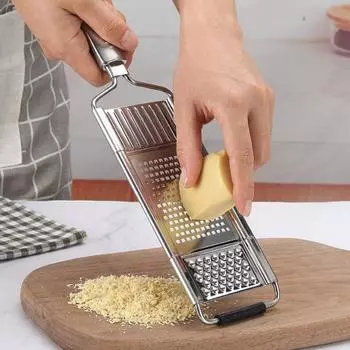 Овощерезка из нержавеющей стали, овощерезка, съемное лезвие, кухонная овощерезка, овощерезка для салатов, сыра, фруктов A