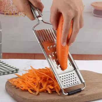 Овощерезка из нержавеющей стали, овощерезка, съемное лезвие, кухонная овощерезка, овощерезка для салатов, сыра, фруктов A