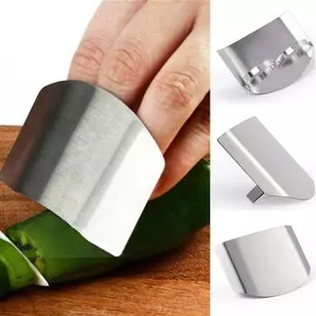 Овощерезка кухонные инструменты защита для пальцев защита для рук безопасная защита для рук нож для резки из нержавеющей стали 7.6*5.5cm