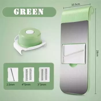 Овощерезка Многофункциональная овощерезка Картофельные ломтики Артефакт Бытовая Кухня Картофелерезка Терка Измельчитель красный