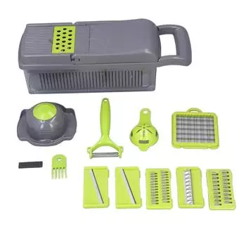 Овощерезка Овощерезка Измельчитель с Контейнером для Нарезки Шлифовки А L