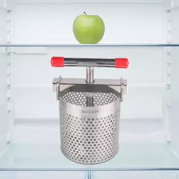 Овощная начинка Пресс для сала Компактный Прочный Кухонный инструмент Дренажер для воды Соковыжималка для лимона Пельмень