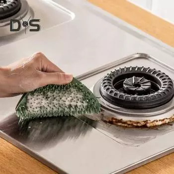 Овощная щетка скребок гибкая чистящая щетка пищевой силиконовый скребок эффективная уборка кухонный гаджет серый