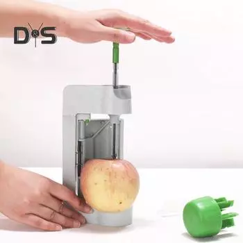 Овощной слайсер, ручной слайсер, многофункциональный нож для очистки фруктов и овощей, острое лезвие, быстрый, безопасный, эффективный пилинг, кухонный инструмент белый